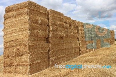 Haystack Stock Photo