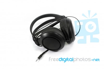 Headphones Stock Photo