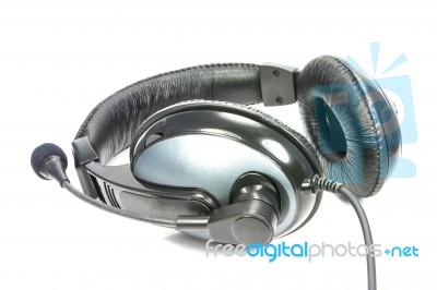 Headset Stock Photo