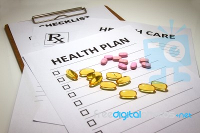 Health Plan Stock Photo