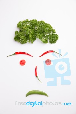Healthy Vegetables Stock Photo