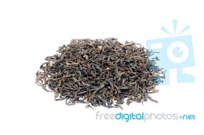Heap Of Loose Black Tea Assam Stock Photo