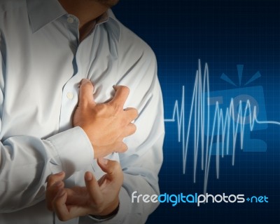 Heart Attack Stock Photo