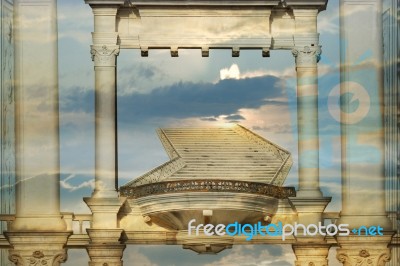 Heavenly Stairs Stock Photo