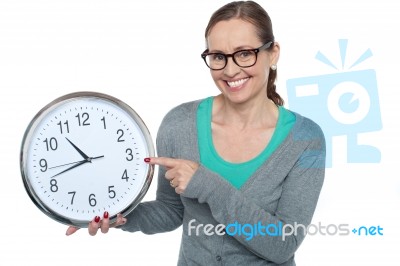Hey, What's The Time? Stock Photo