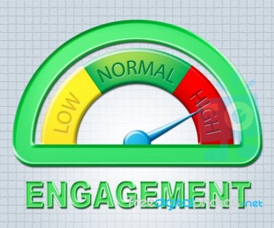 High Engagement Indicates Dial Concentrating And Immersed Stock Image