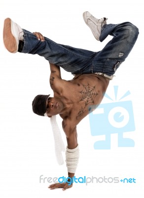 Hip Hop Dancer Stock Photo