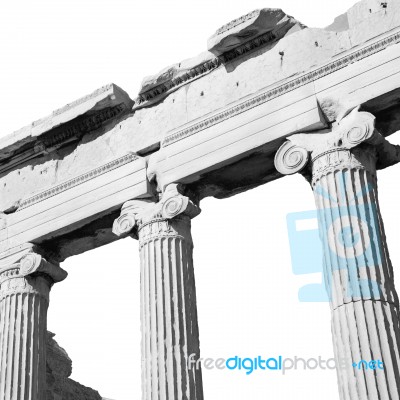 Historical   Athens In Greece The Old Architecture And Historica… Stock Photo