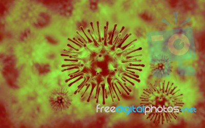  Hiv Virus Stock Image