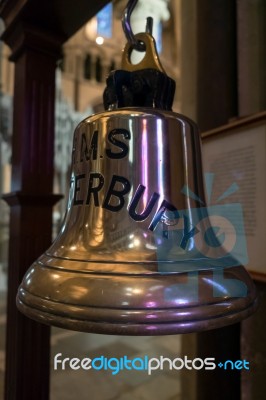 Hms Canterbury Bell In Canterbury Cathedral Stock Photo
