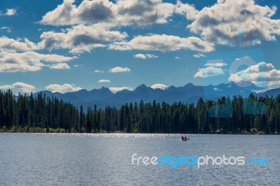 Holland Lake Stock Photo