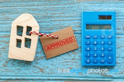 Home Mortgage Stock Photo