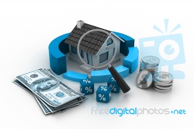 Home Sale Concept Stock Image