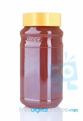 Honey Jar Stock Photo