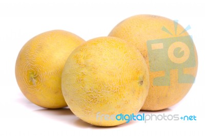 Honeydew Melons Stock Photo