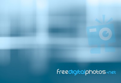 Horizontal Blue Cross Pale Bokeh Background Stock Photo