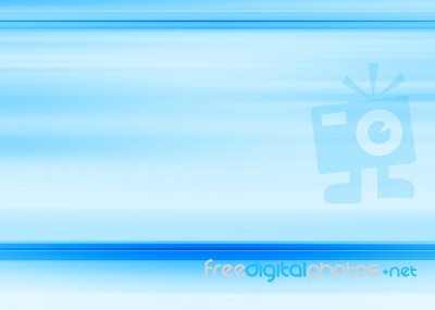 Horizontal Blue Motion Blur Background With Blank Space Stock Photo