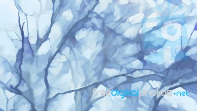 Horizontal Illustration Background Stock Photo