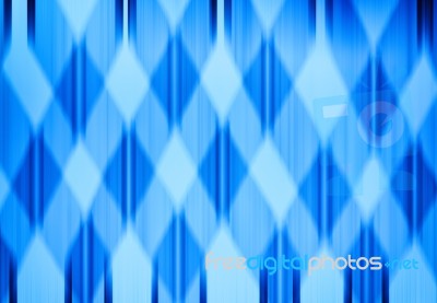 Horizontal Vivid Blue Grid Digital Abstraction Background Stock Photo
