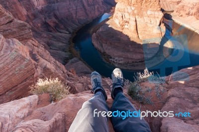 Horseshoe Bend Stock Photo