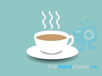 Hot Coffee Stock Image