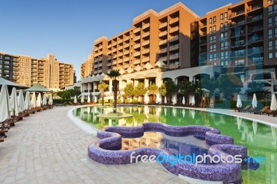 Hotel Complex Stock Photo