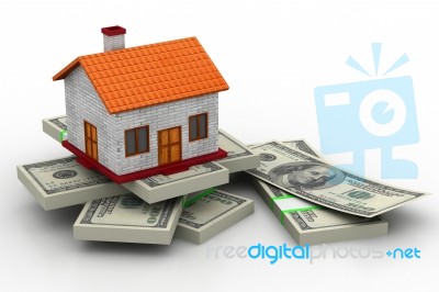 House Mortgage Stock Image