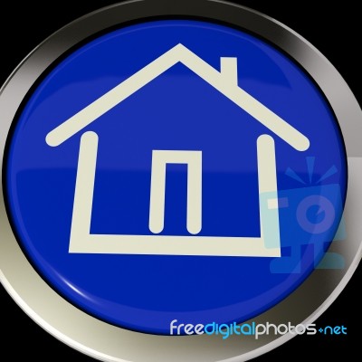 House Or Home Icon Stock Image