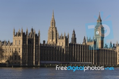Houses Of Parliament Stock Photo
