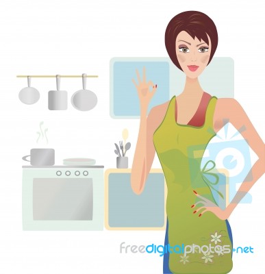 Housewife Stock Image