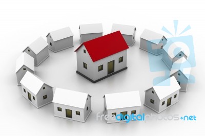 Housing Market Stock Image
