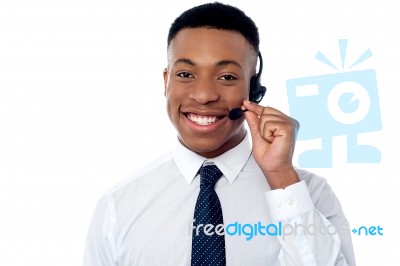 How Can I Assist You Today? Stock Photo