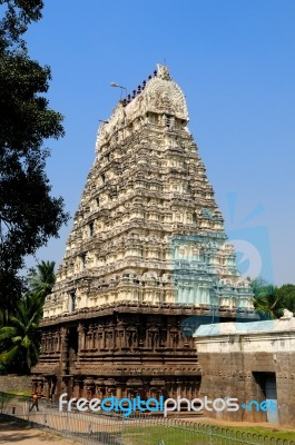 Hoysala Architecture Stock Photo