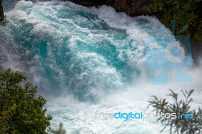 Huka Falls Stock Photo