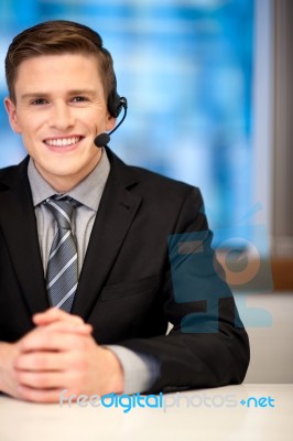 I Am Happy To Help You! Stock Photo