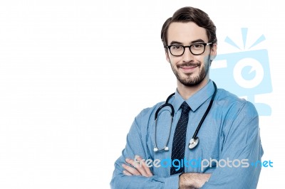 I Am Here To Help You! Stock Photo