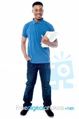 I Am Ready To Attend Class Stock Photo