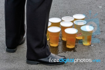I Don't Have A Drink Problem! Stock Photo