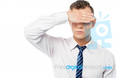 I Don't Like To See You ! Stock Photo