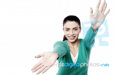 I Like You This Much Stock Photo