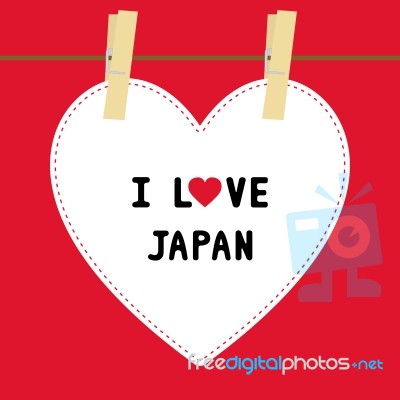 I Love Japan5 Stock Image