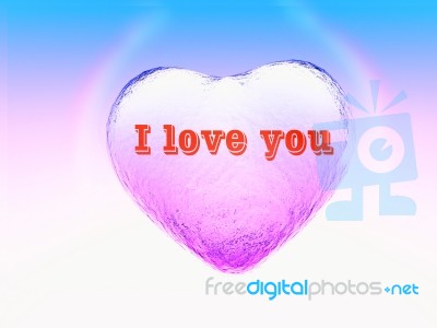 I Love You Stock Image