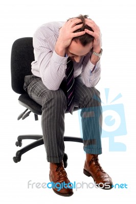 I Made A Big Mistake Stock Photo