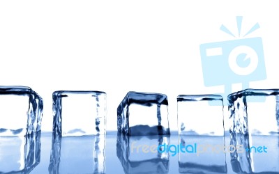 Ice Cubes Stock Image
