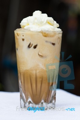 Iced Coffee Stock Photo