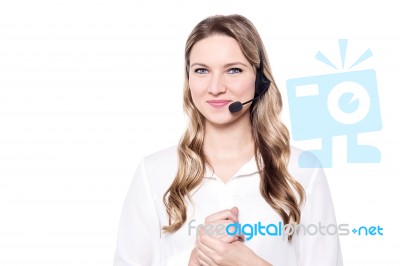 I'm Here To Help You! Stock Photo