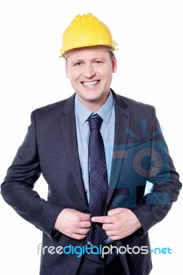 I'm Ready For My Work! Stock Photo