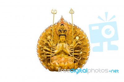Image Of Guanyin Stock Photo