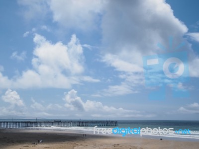 Image Of Wooden Jetty Stock Photo