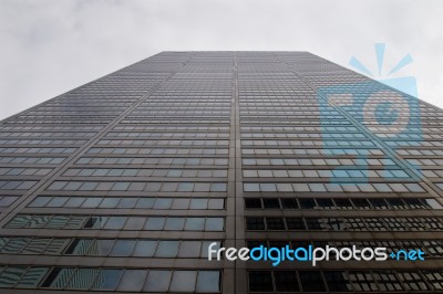 Image With The Skyscraper Stock Photo